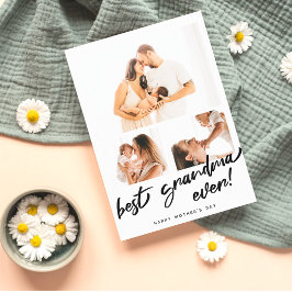 母の日の写真を入れた祖母へのカード シーズンカード