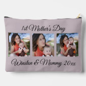 母の日の写真カスタムと文字 アクセサリーポーチ (裏面)