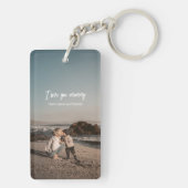 母の日の写真カスタムコラージュお最高の母さん キーホルダー (裏面)