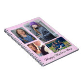 母の日の写真カスタムジャーナルパーソナライズされた ノートブック (右側)