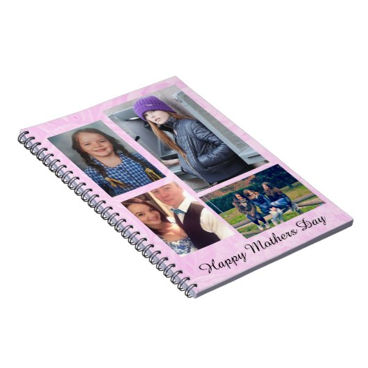 母の日の写真カスタムジャーナルパーソナライズされた ノートブック (右側)