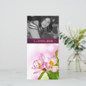 母の日の写真カード (スタンド正面)