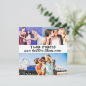 母の日の写真カード1枚より2枚の母の方が良い (スタンド正面)