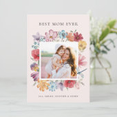 母の日の写真カード カード (スタンド正面)