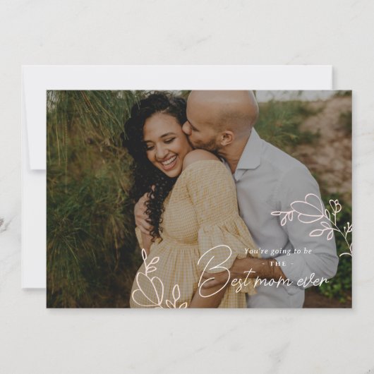 母の日の写真カード カード (正面)