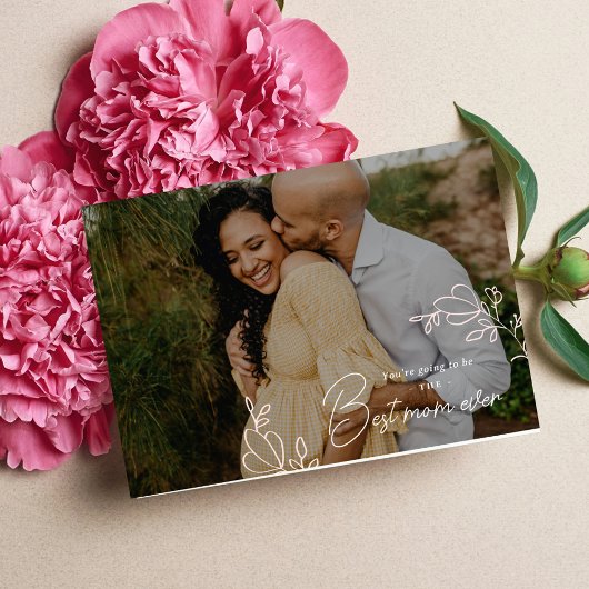 母の日の写真カード カード