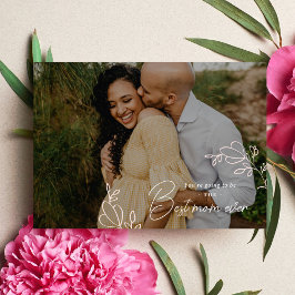 母の日の写真カード カード