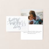 母の日の写真カード 箔カード (ディスプレー)