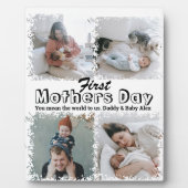 母の日の写真コラージュ フォトプラーク (正面)