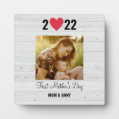 母の日の写真ユニークギフト フォトプラーク (正面)