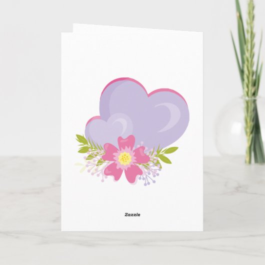 母の日の写真今日はキリスト教の聖書 シーズンカード (裏面)