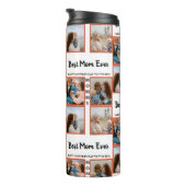 母の日の写真表示コラージュ母 タンブラー (回転右)