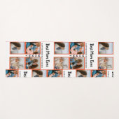 母の日の写真表示コラージュ母 ヨガマット (正面(横))