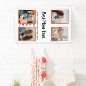 母の日の写真表示コラージュ母 横断幕 (インサイチュ)