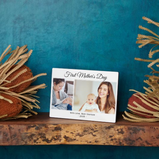 母の日の写真記念プラーク フォトプラーク (側面)