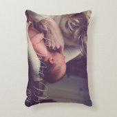 母の日の写真記念mommy gift アクセントクッション (正面(垂直))