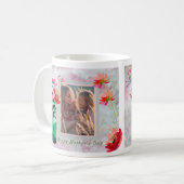 母の日の写真 コーヒーマグカップ (正面左)