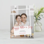 母の日の写真 シーズンカード (スタンド正面)