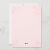 母の日の写真 シーズンカード (裏面)