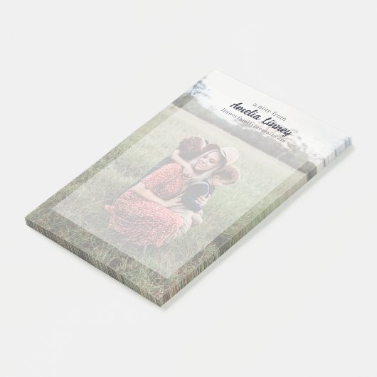 母の日の写真 ポストイット (アングル)