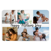 母の日の写真 マグネット (横)
