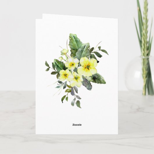 母の日の写真 花が現れる 聖書 キリスト教 シーズンカード (裏面)