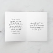 母の日の写真 花が現れる 聖書 キリスト教 シーズンカード (内部)