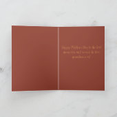 母の日の出生告知カード 案内状 (内部)