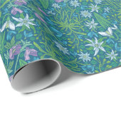 母の日の初期春の花ダッフォディルクロッカス ラッピングペーパー (ロールコーナー)