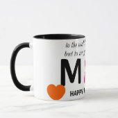 母の日の印刷可能 マグカップ (左)