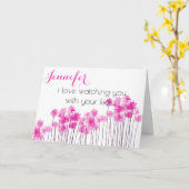 母の日の友よ私は見るのが大好き カード (黄色い花)