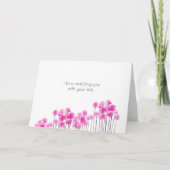 母の日の友人IIを見るのが大好き カード (正面)