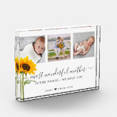 母の日の台本で最も素晴らしい母 フォトブロック (左)