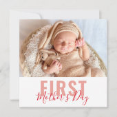 母の日の台本の写真 シーズンカード (正面)