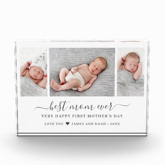 母の日の台本最高の母今まで フォトブロック (正面)