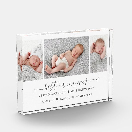 母の日の台本最高の母今まで フォトブロック (左)