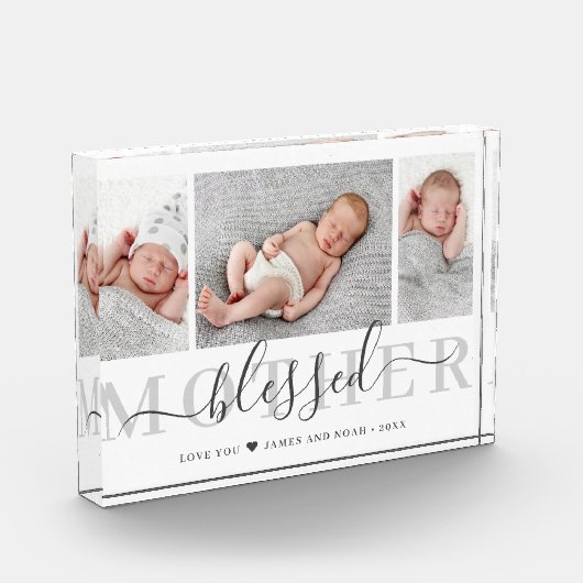 母の日の台本賛美酒 フォトブロック (左)