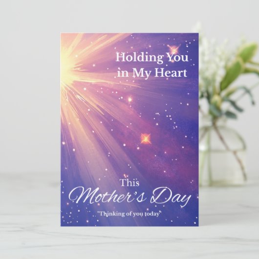 母の日の同情カード – Night Sky (スタンド正面)