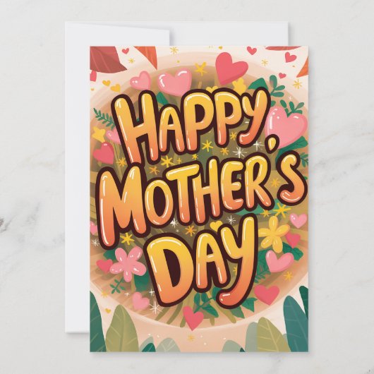 母の日の周期表 サンキューカード (裏面)