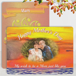 母の日の夕日2443