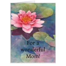 母の日の大きなカード