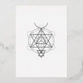 母の日の天使の願い 箔シーズンカード (裏面)