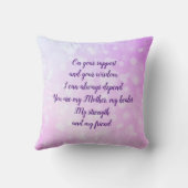 母の日の天恵 クッション (裏面)