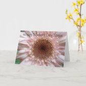 母の日の妹 カード (黄色い花)