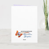 母の日の妻 カード (裏面)