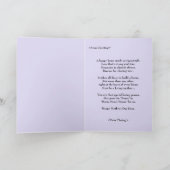 母の日の妻 カード (内部)