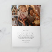 母の日の娘 | フローラ写真 カード (内部)