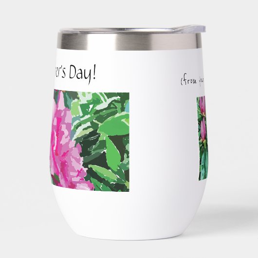 母の日の子お気に入りの酒 (左面)