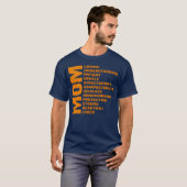母の日の家族のための母のギフト Tシャツ (正面フル)