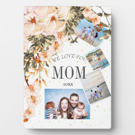 母の日の家族写真フローラプラーク フォトプラーク